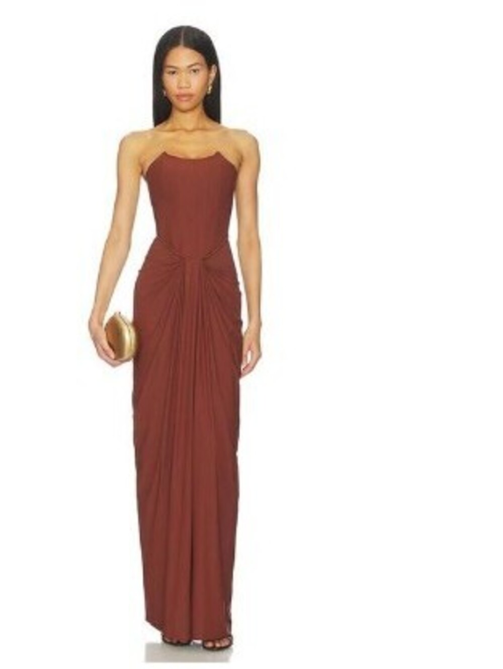 Deme by Gabriella x REVOLVE Pearl Gown in Brown